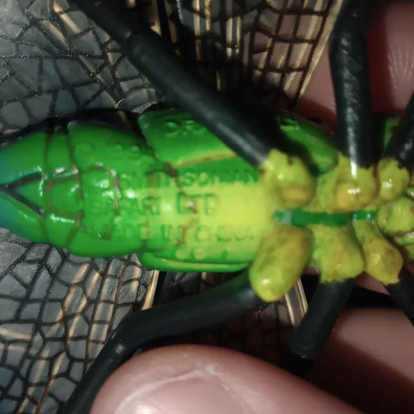 Dragonfly Plastic Figurine Smithsonian Safari Ltd. 1994 Vintage Realistic Toy - Picture 3 of 15